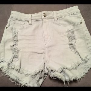 Eunina Lulu High Rise Cut Off Shortie Size S